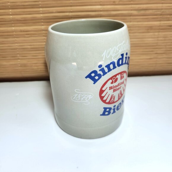 Binding Beer German Beer Stein Mug 100 Year Anniversary Stoneware - Picture 2 of 6